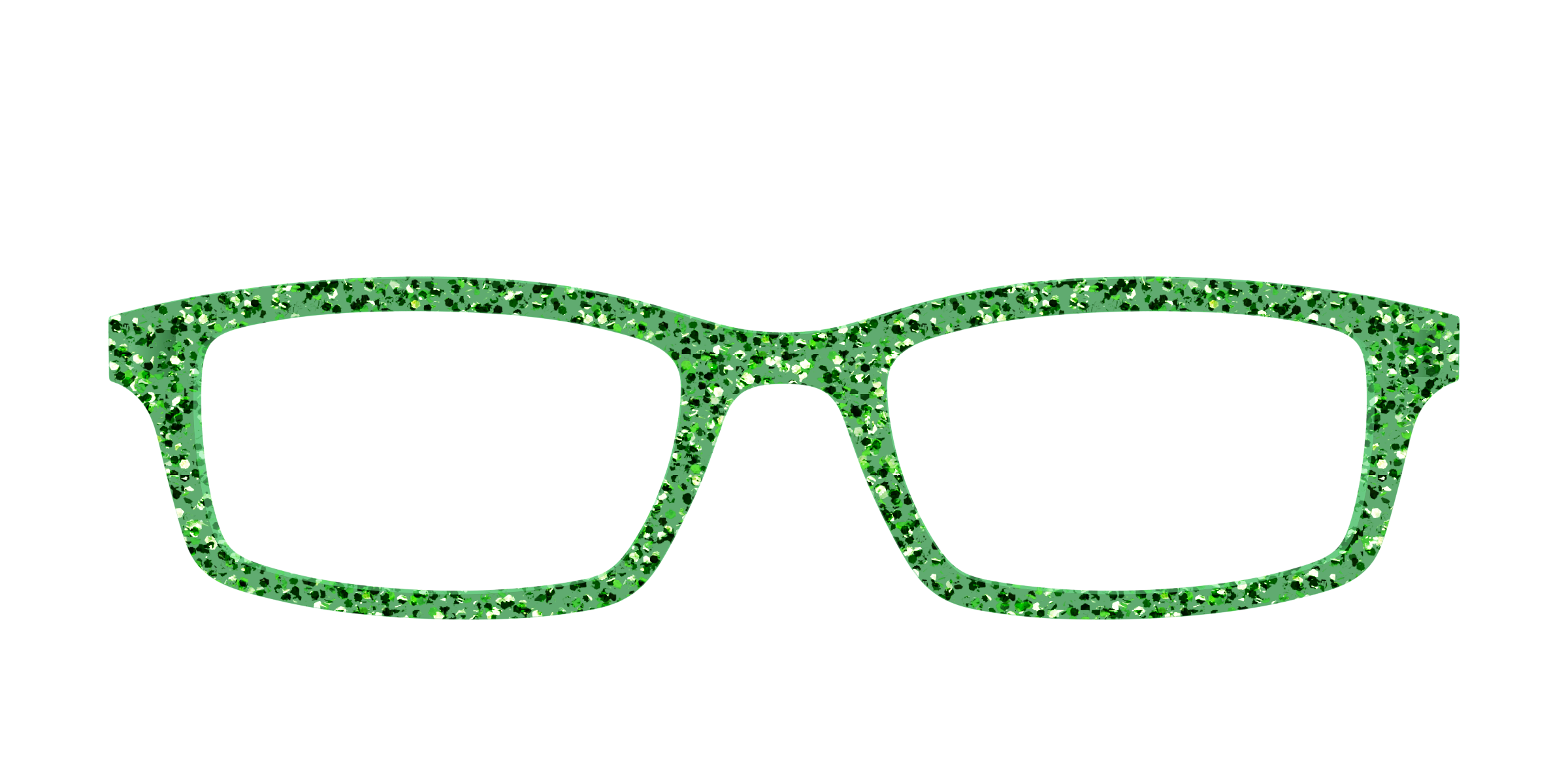Pair Eyewear Solid Tops Emerald Sparkle top magnetico