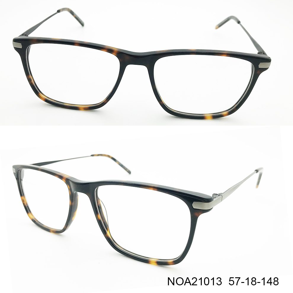 Ouyuan Glasses Frames NOA21013 montatura tartarugata uomo acetato