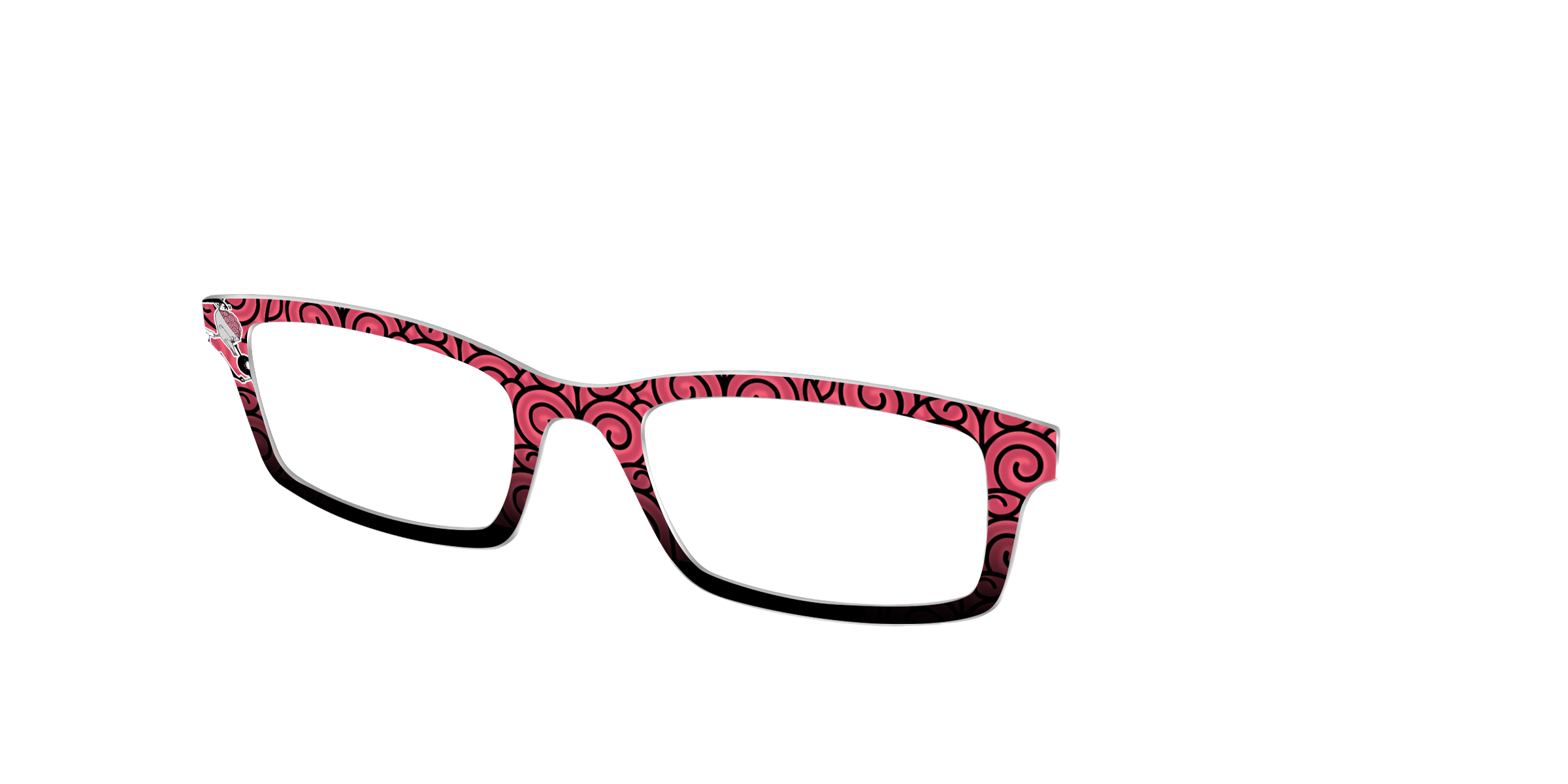 Pair Eyewear Collabs Dr Finkelstein top occhiali nero