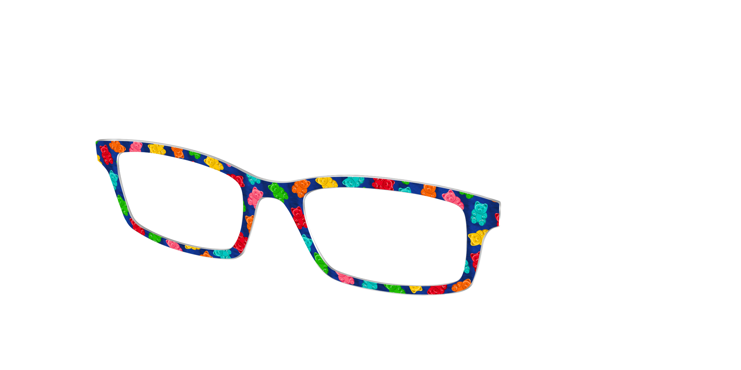 Pair Eyewear Design Tops Gummy Candies top colorato caramelle