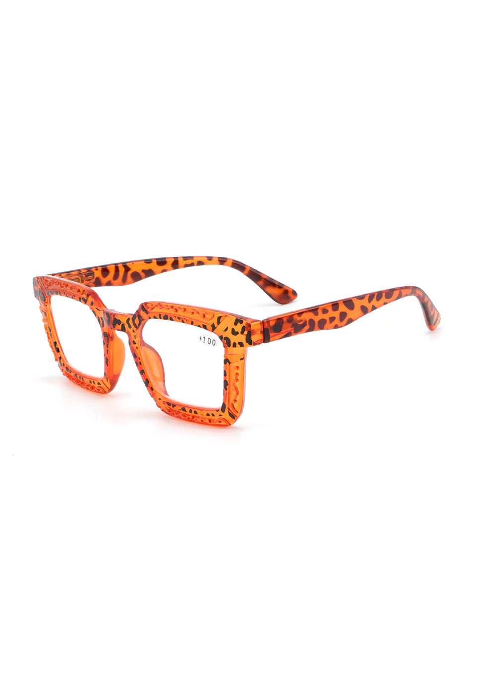 Ouyuan Reading Glasses 3020370 occhiali da lettura tartarugato giallo