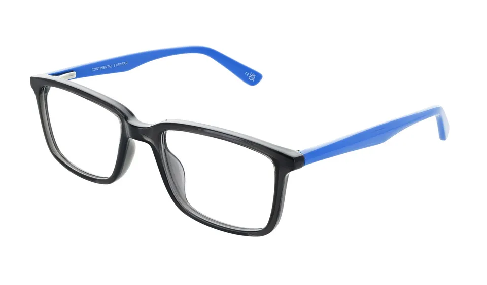 Lazer Junior 2228 occhiali da vista bambino grigio nero plastica