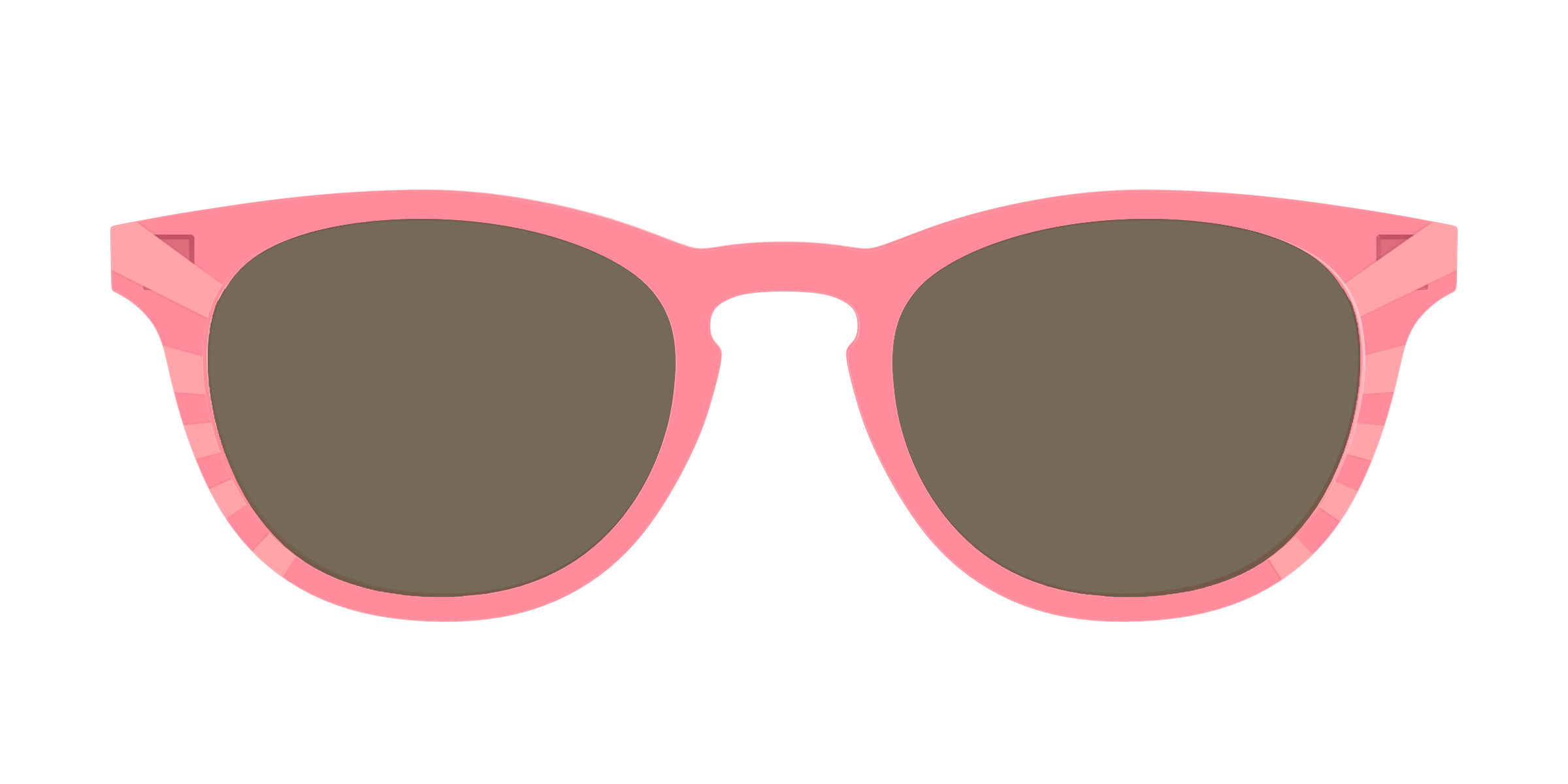 Pair Eyewear Sun Tops 550 cover sole polarizzata Fruit Punch