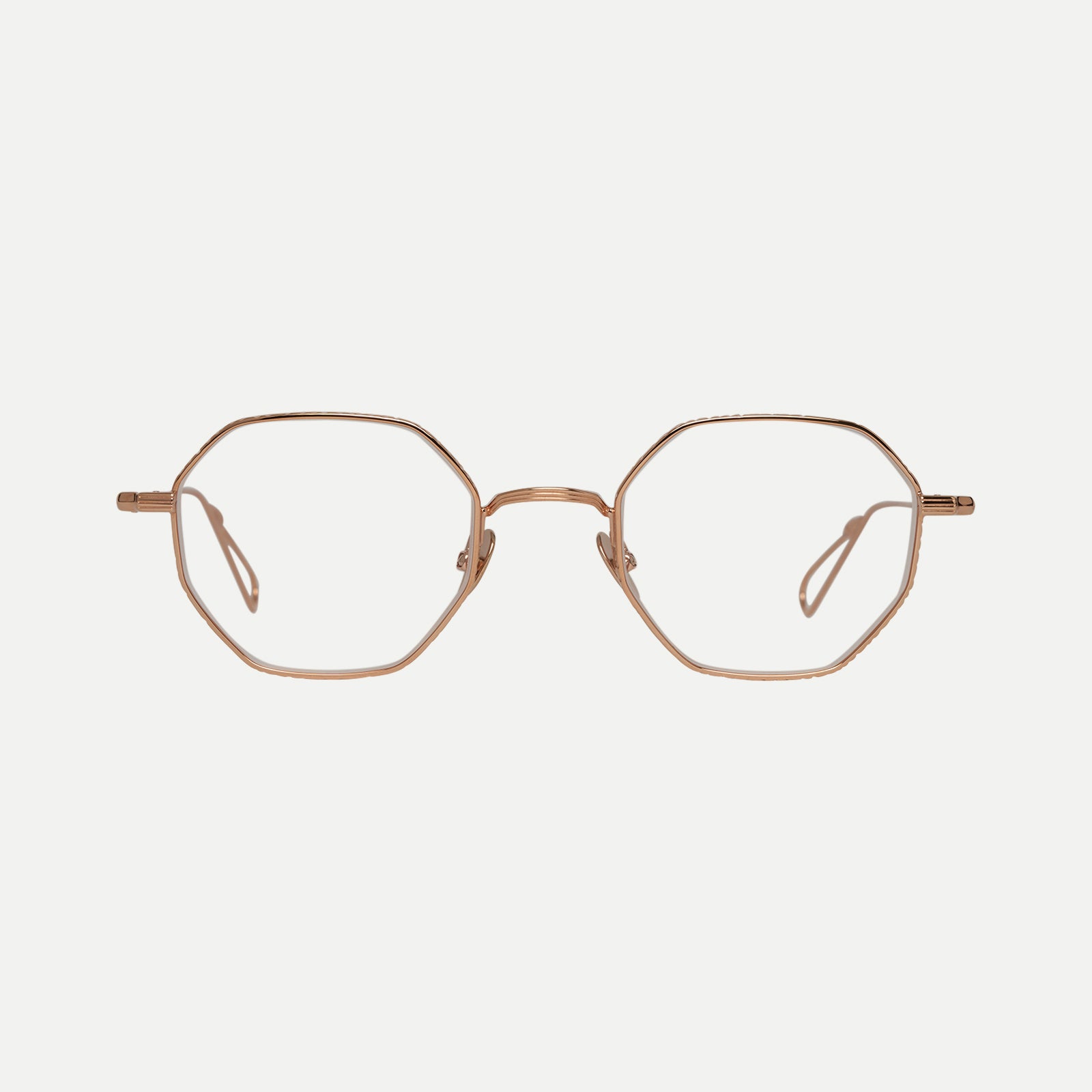 AHLEM Optical Gaillon occhiali da vista Champagne metallo
