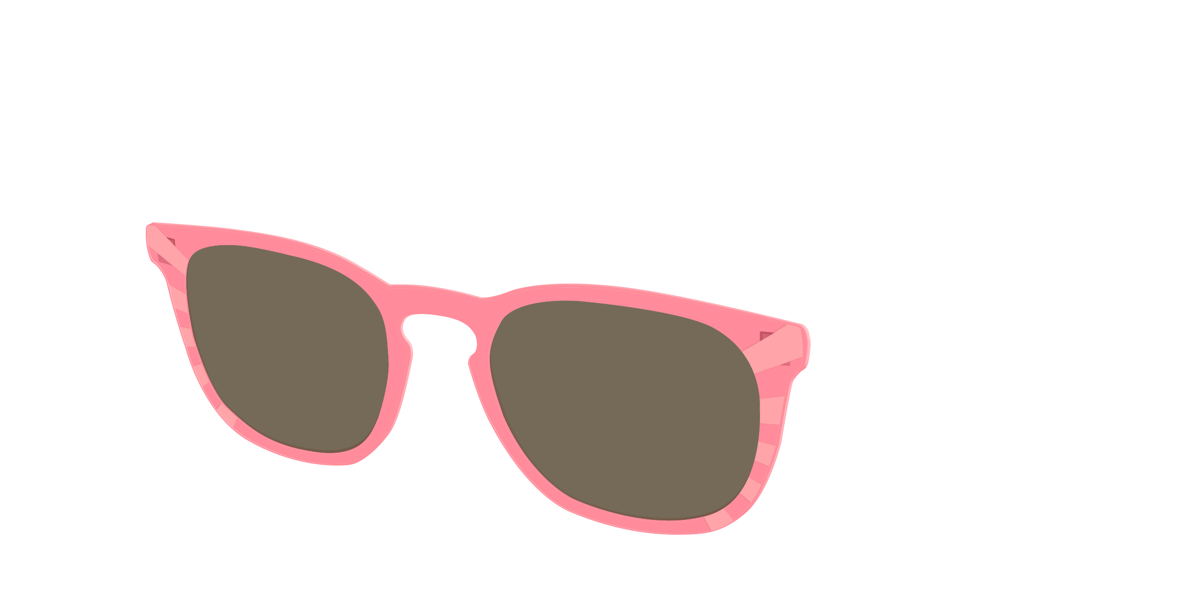 Pair Eyewear Sun Tops 550 cover sole polarizzata Fruit Punch