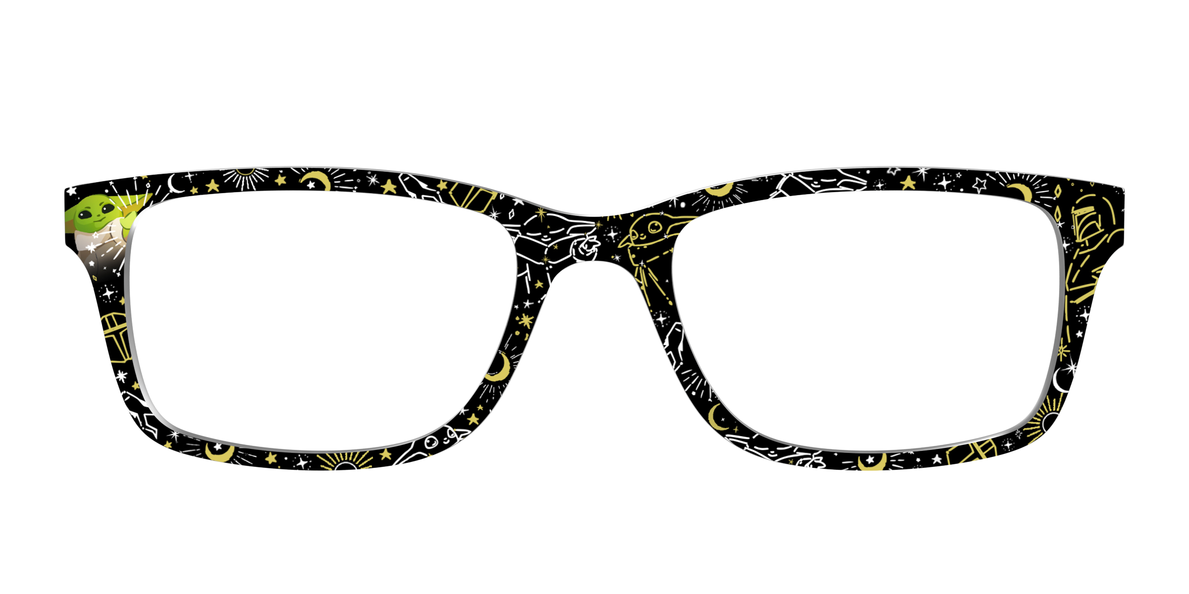 Pair Eyewear Collabs Celestial Grogu top occhiali azzurro