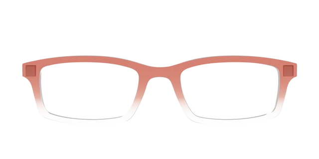 Pair Eyewear Solid Burnt Orange top occhiali sfumato