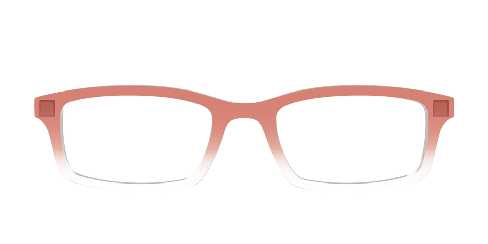 Pair Eyewear Solid Burnt Orange top occhiali sfumato