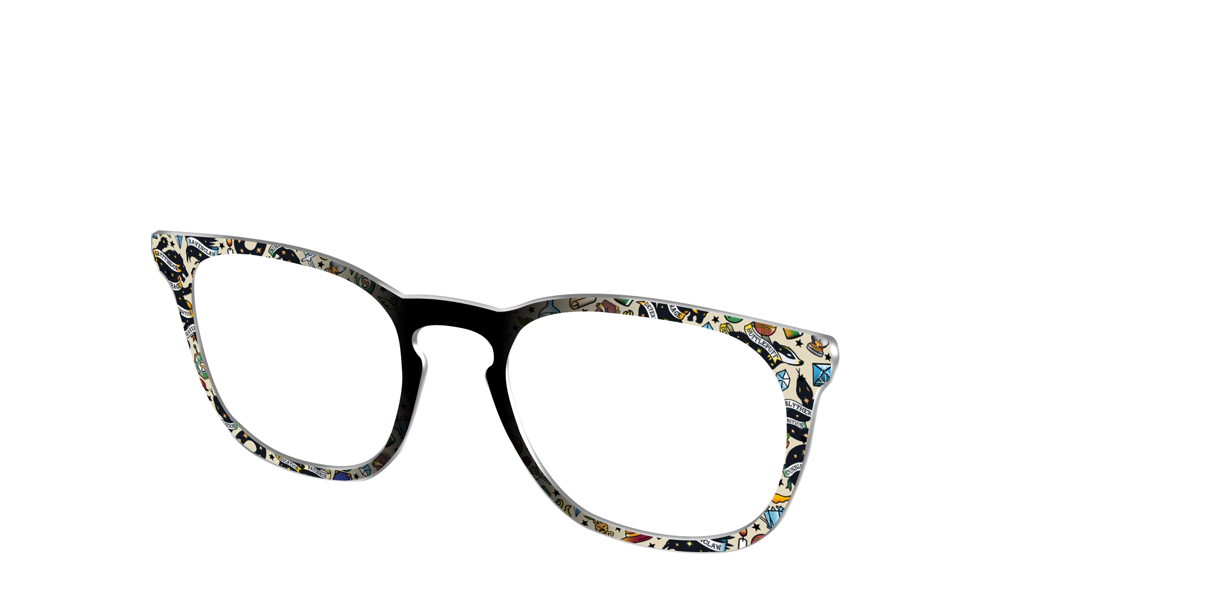 Pair Eyewear Collabs Harry Potter Tattoo topper montatura