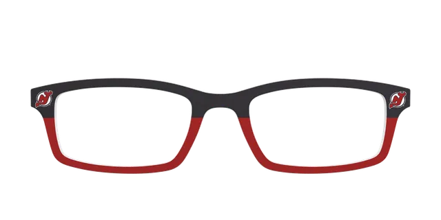 Pair Eyewear School Spirit The Devils Split top occhiali nero rosso