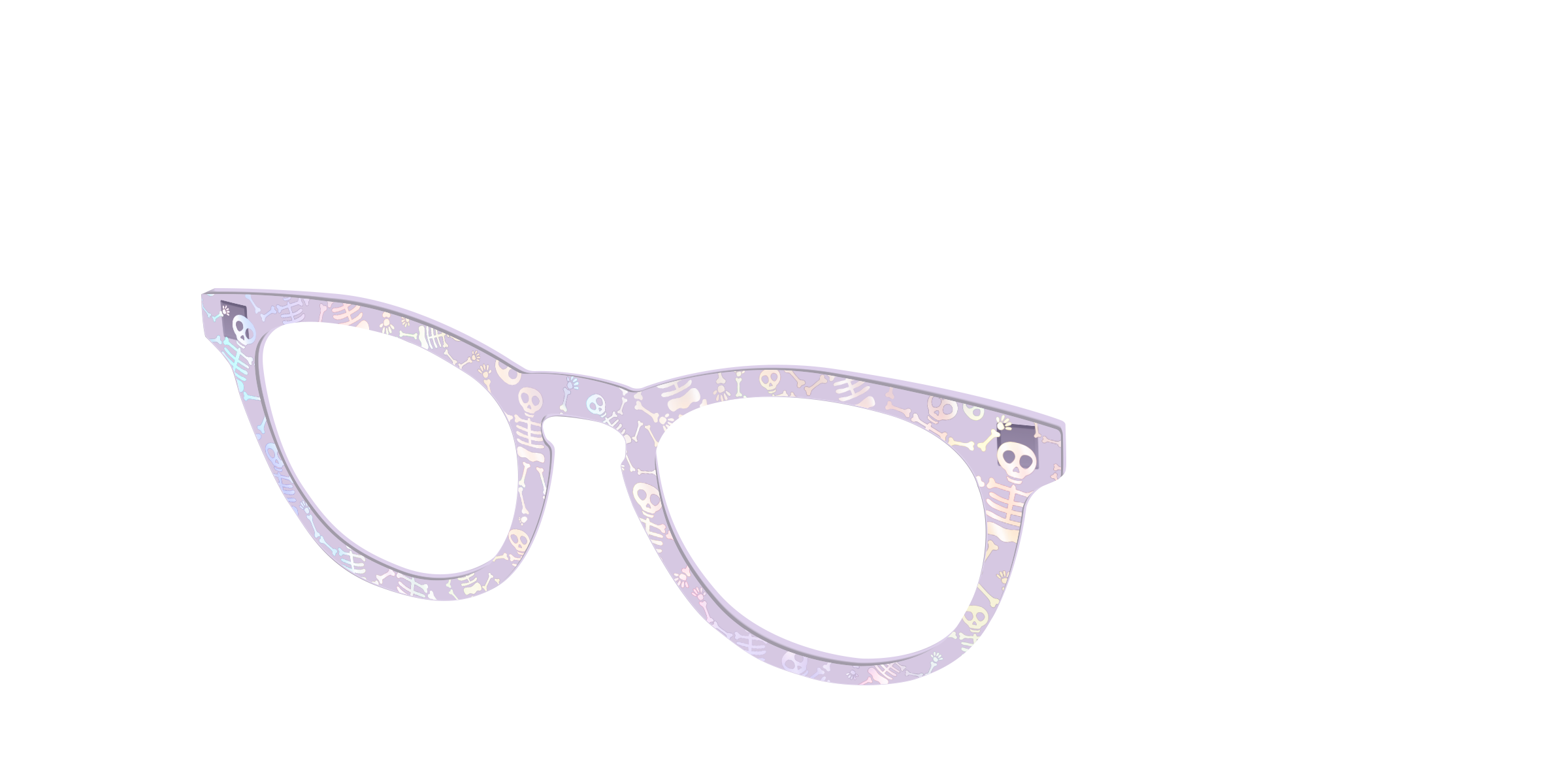 Pair Eyewear Design Tops Iridescent Groovy Graveyard top premium