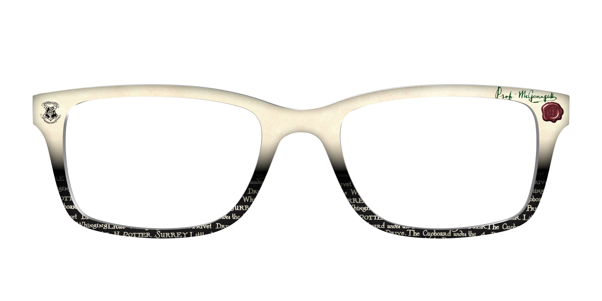 Pair Eyewear Collabs Hogwarts Acceptance Letter Topper Cedro