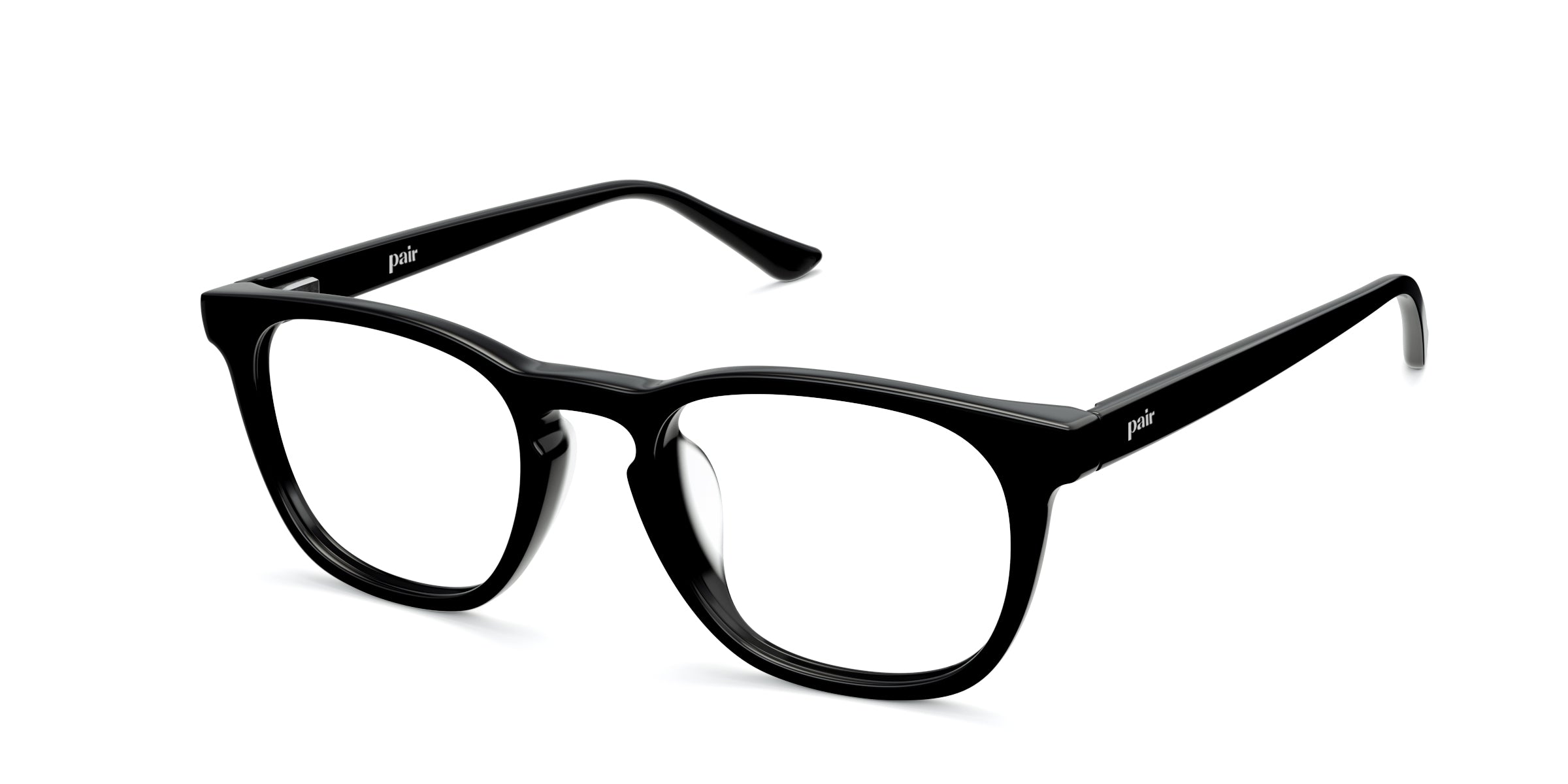 Pair Eyewear The Twain montatura occhiali da vista nero stretta