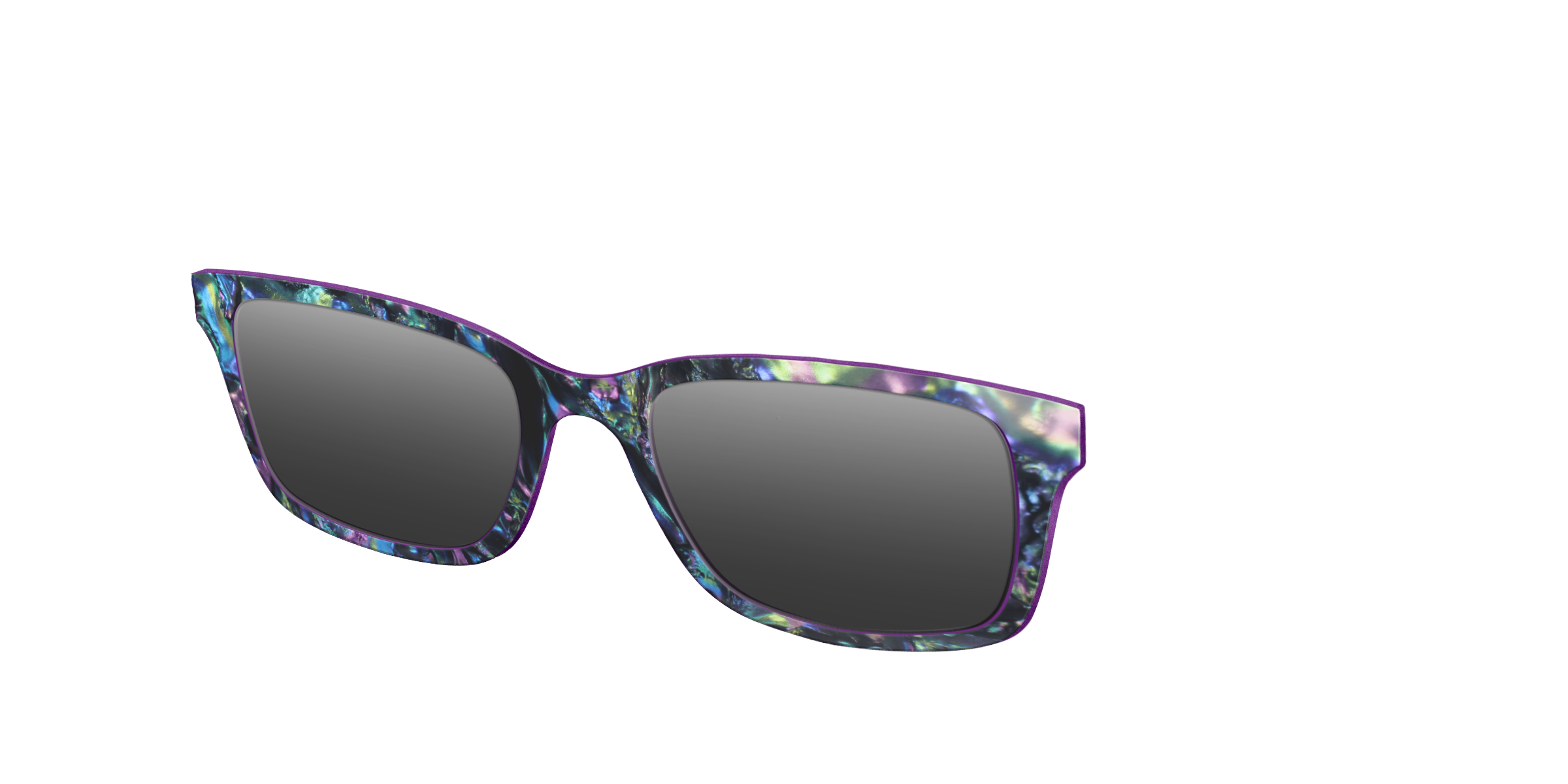Pair Eyewear Sun Tops Abalone Polarizzato clip sole premium