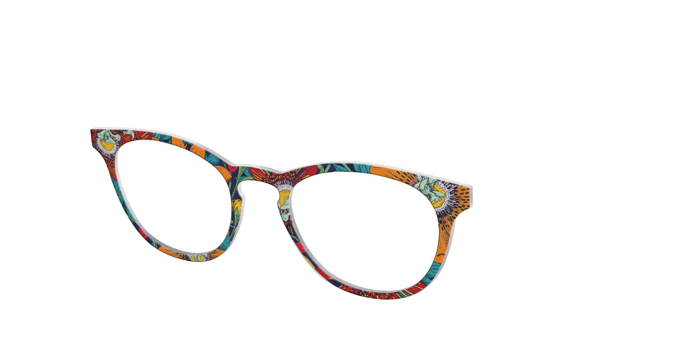 Pair Eyewear Collabs Passiflora Mexicana topper floreale