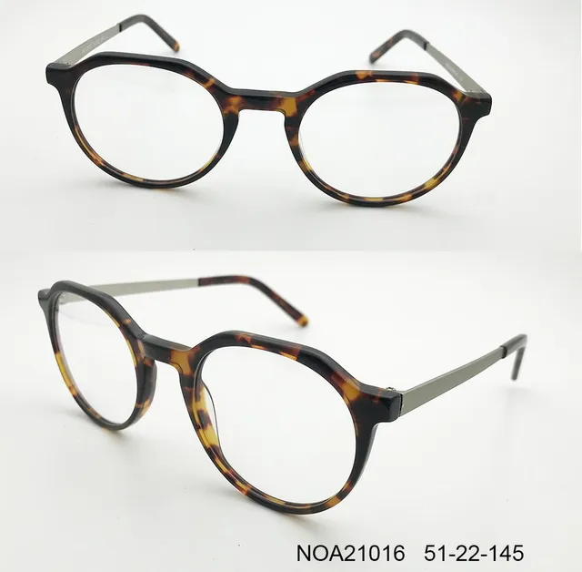 Ouyuan NOA21016 montatura occhiali tartarugata donna