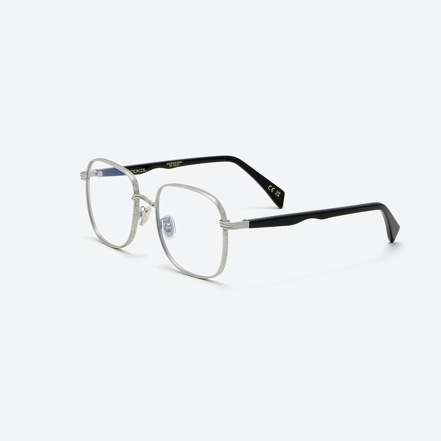 Monokol Evolved Boldness MK349 C2 occhiali da vista quadrati metallo