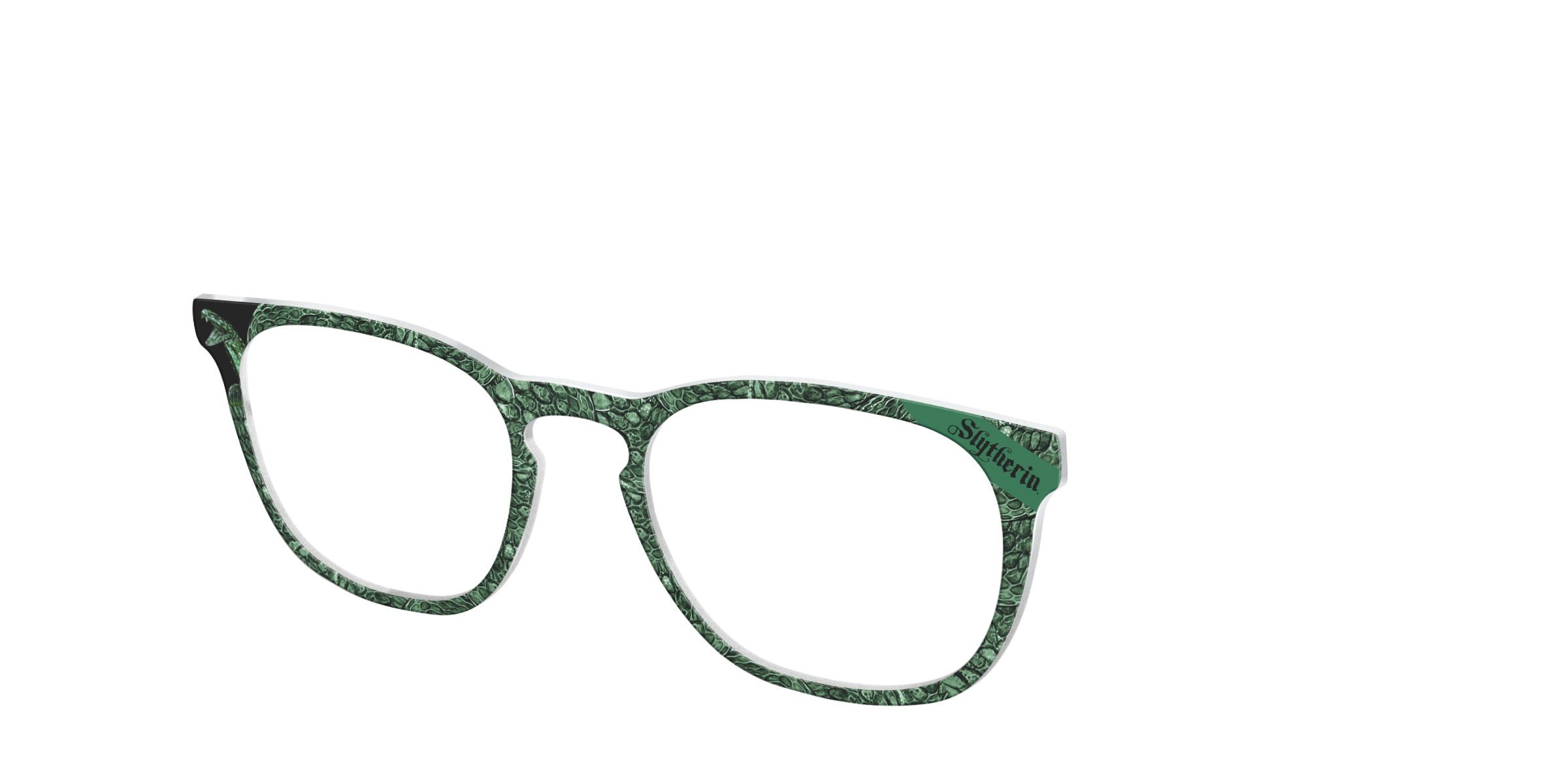 Pair Eyewear Collabs Slytherin Serpent top occhiali verde