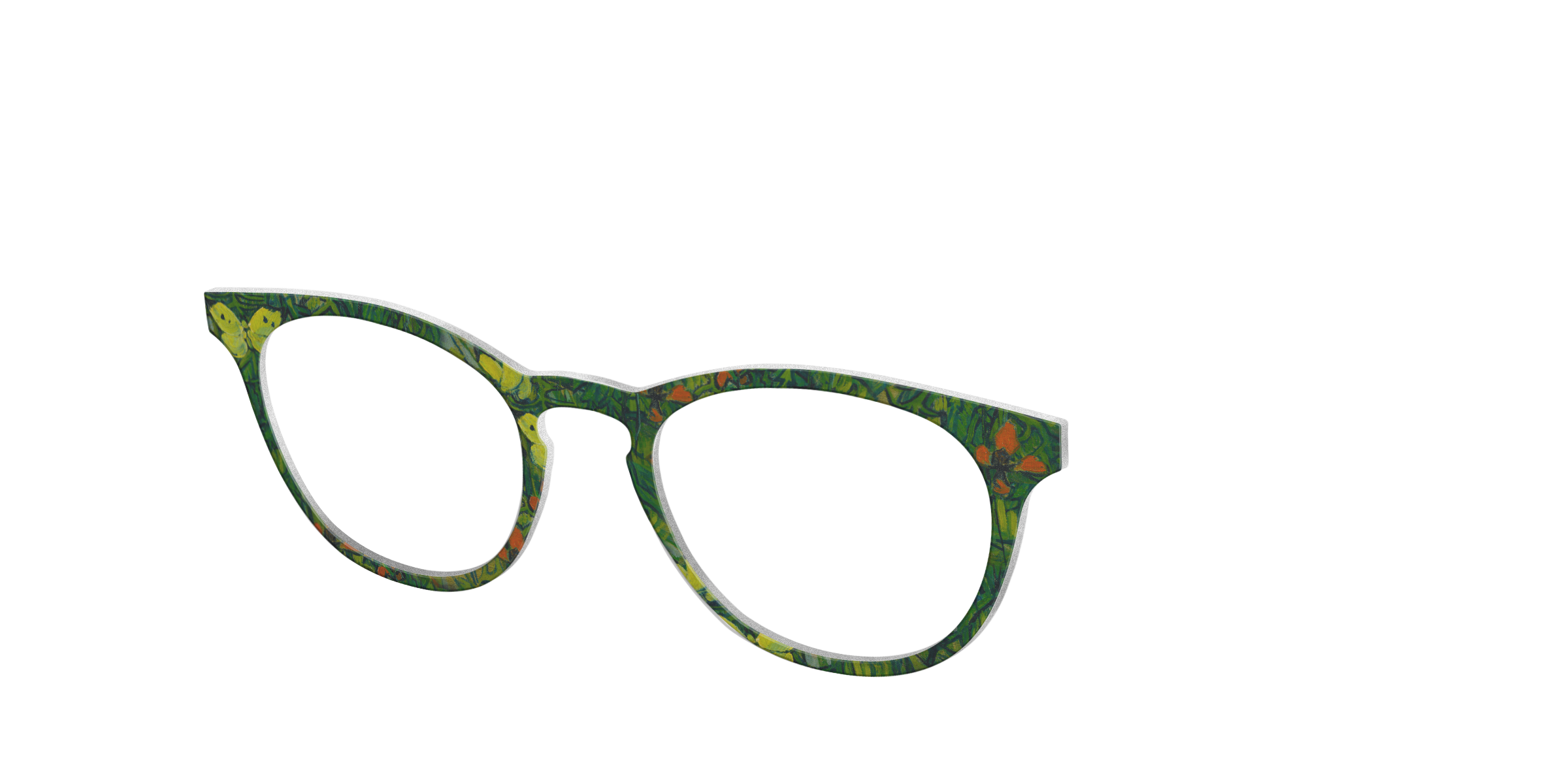 Pair Eyewear Butterflies and Poppies top magnetico floreale