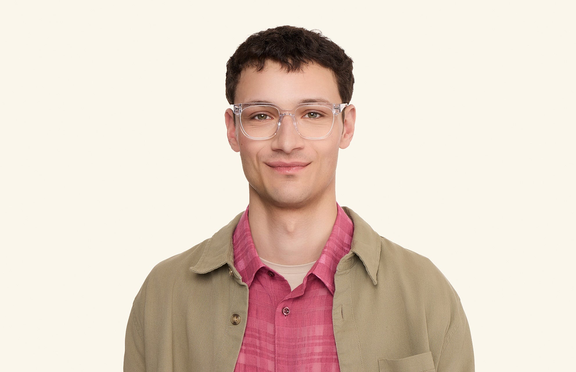 Pair Eyewear Base The Murphy montatura vista Crystal Clear