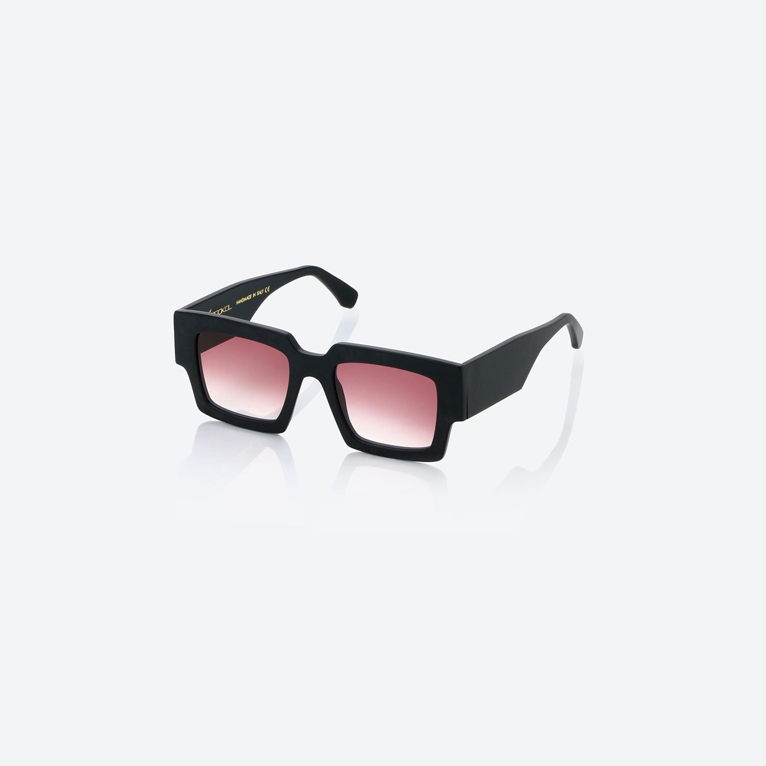 Monokol Burbon MK162 C3 occhiali da sole nero opaco quadrati
