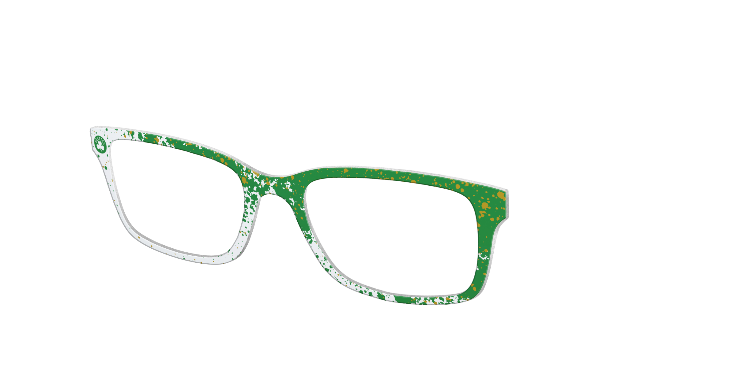 Pair Eyewear School Spirit Celtics Splatter top occhiali