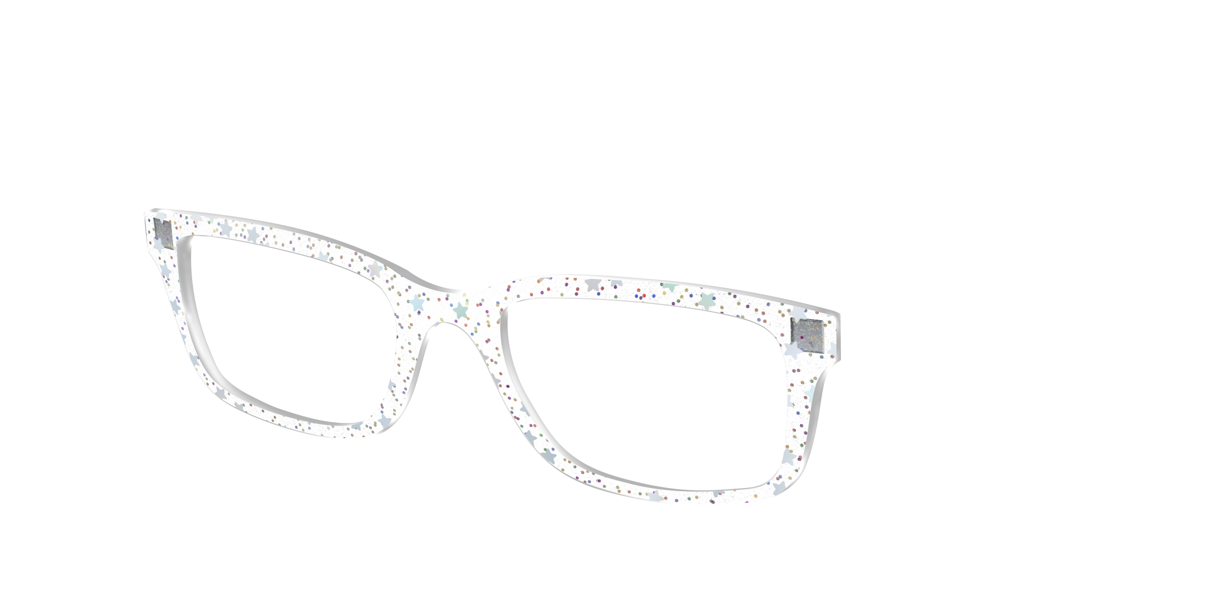 Pair Eyewear Design Tops Star Glitter Crystal Topper Cedro