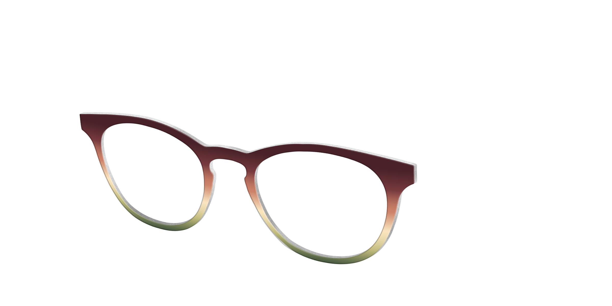 Pair Eyewear Solid Tops Acorn Moss Gradient top magnetico