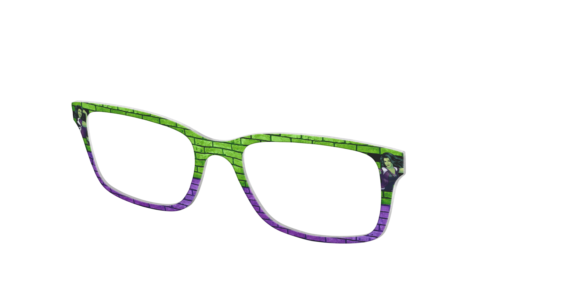 Pair Eyewear Collabs The She Hulk MR22 top occhiali verde
