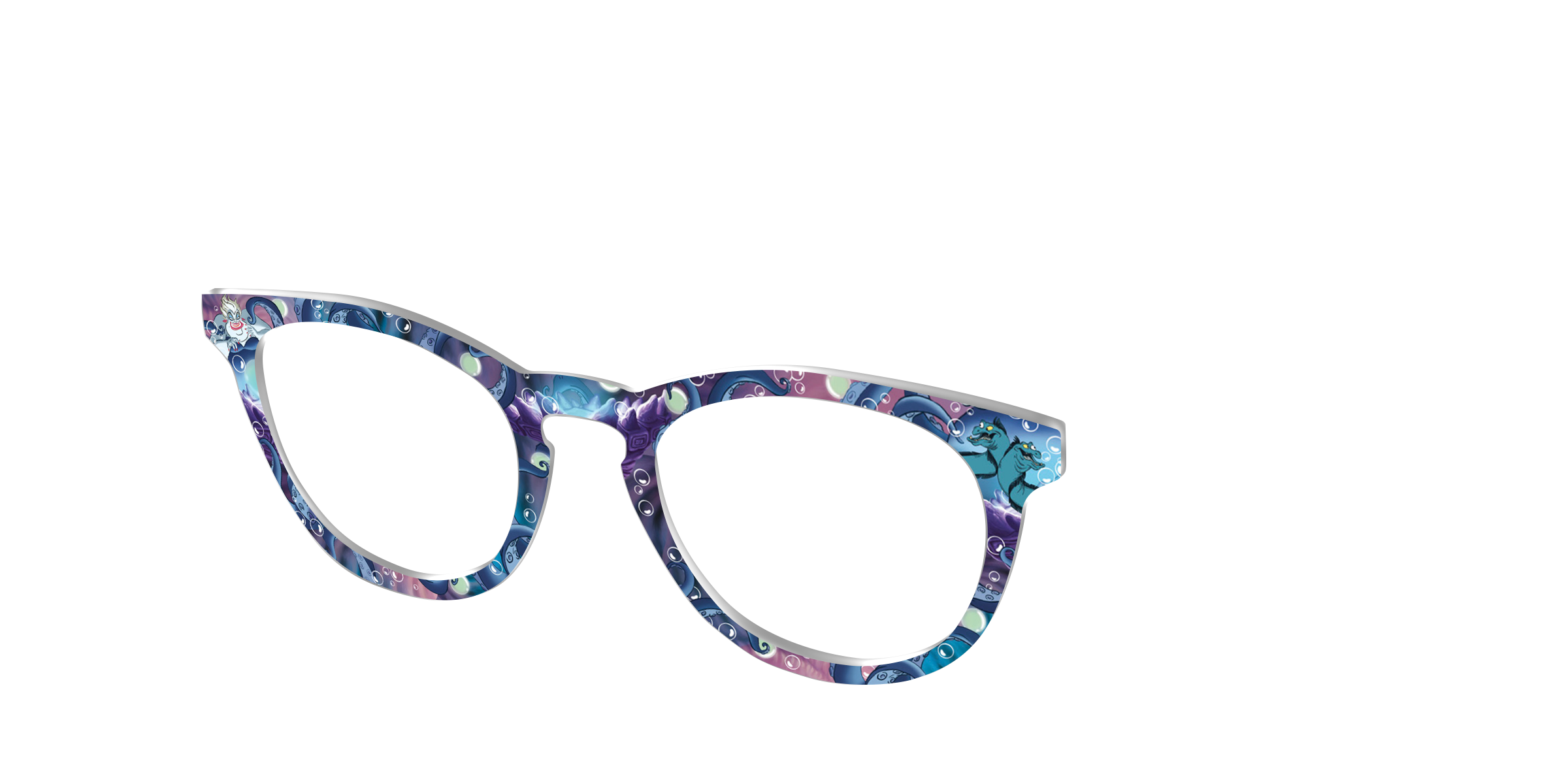 Pair Eyewear Collabs Poor Unfortunate Souls top frame viola
