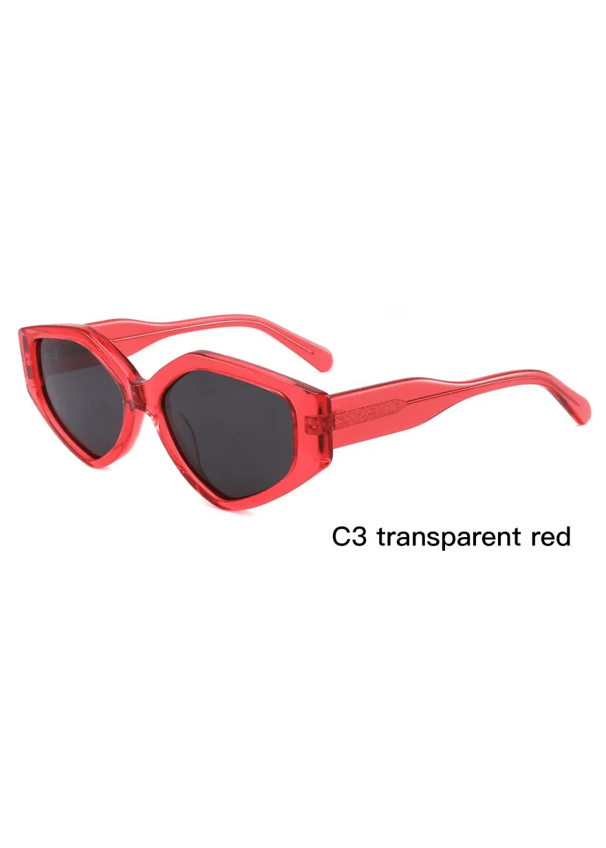 Ouyuan ZD8837 occhiali da sole geometrici collezione estiva