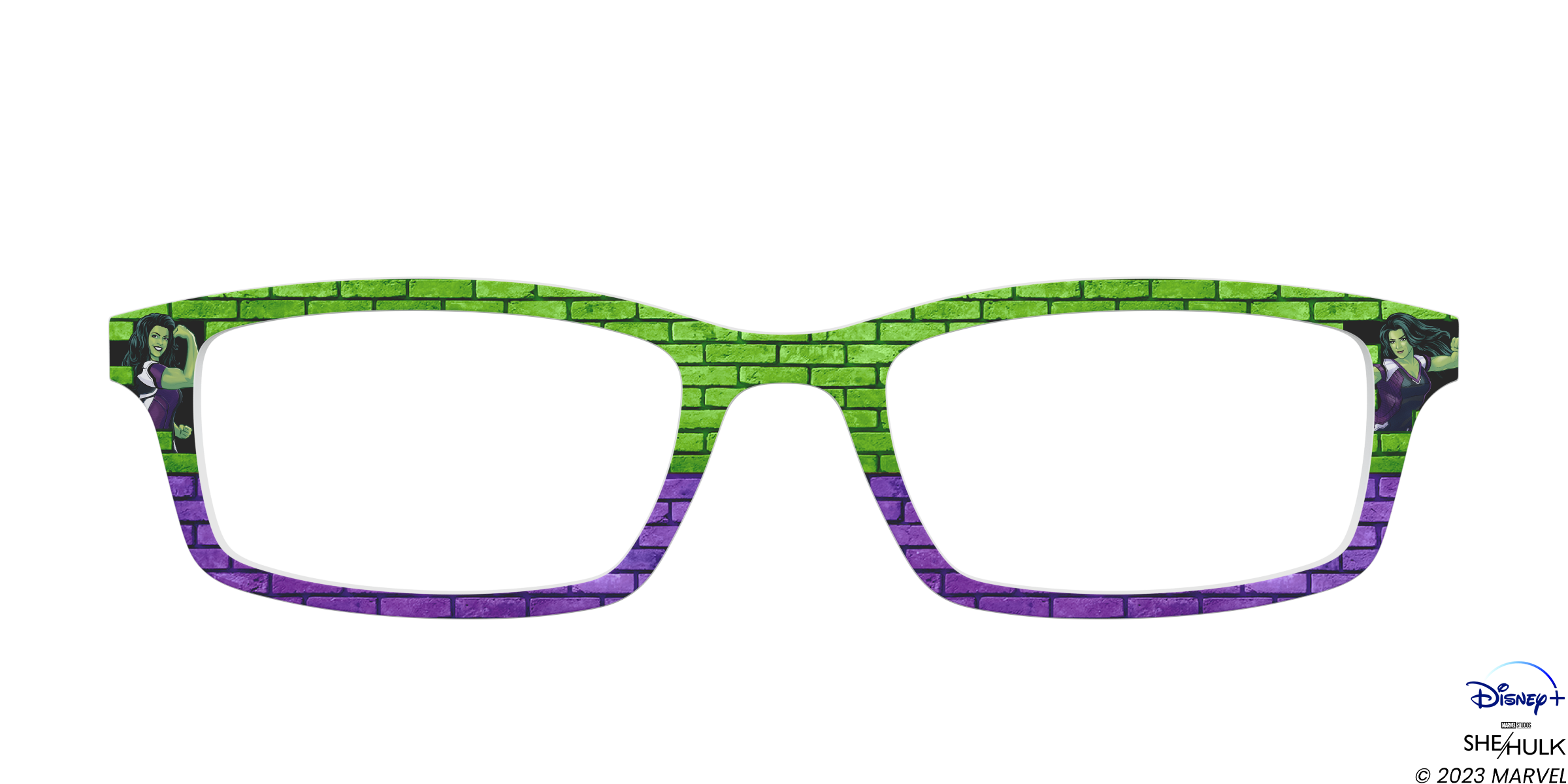 Pair Eyewear Collabs The She Hulk MR22 top occhiali verde