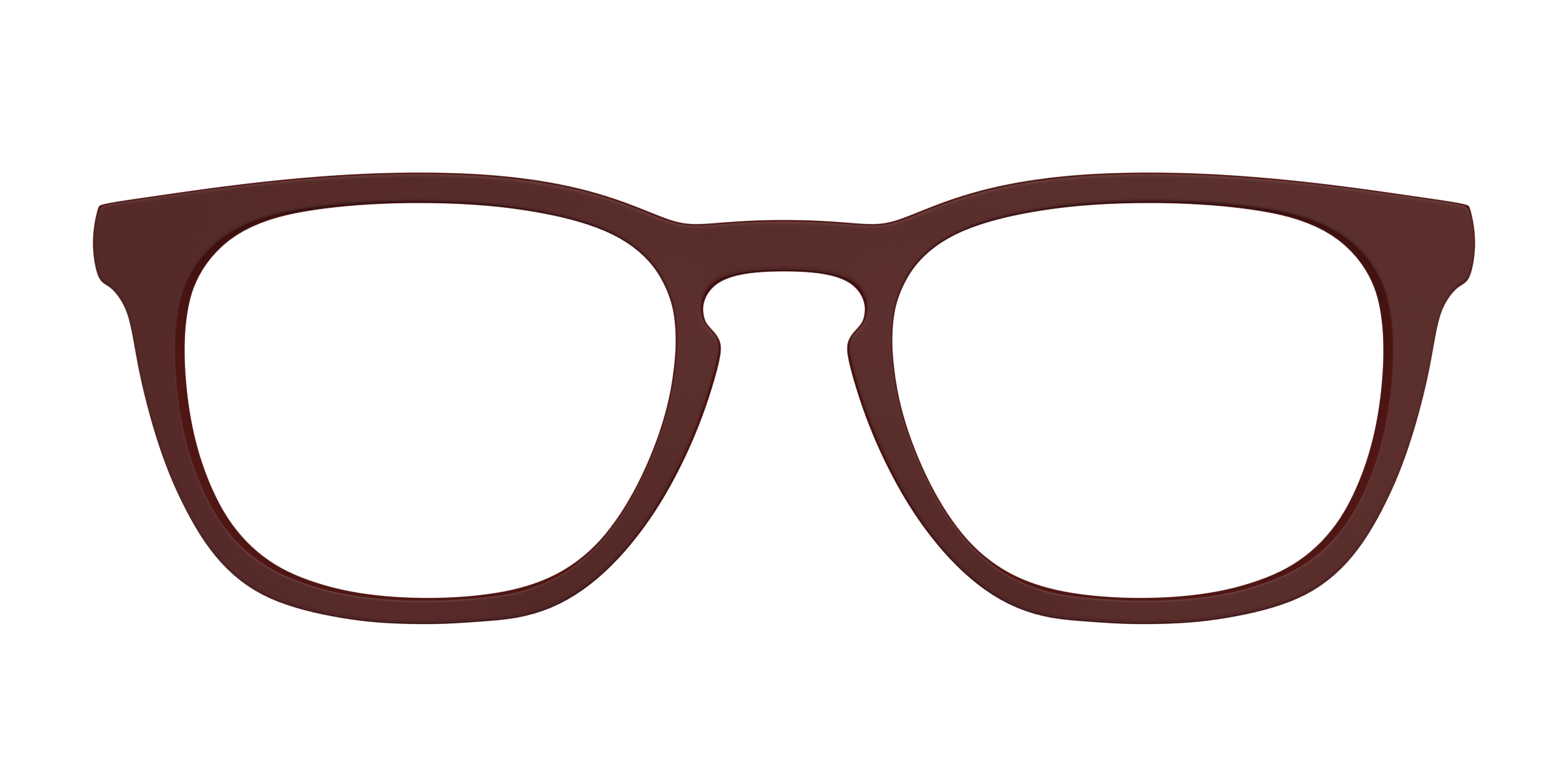 Pair Eyewear Solid Tops The Chocolate top frame marrone