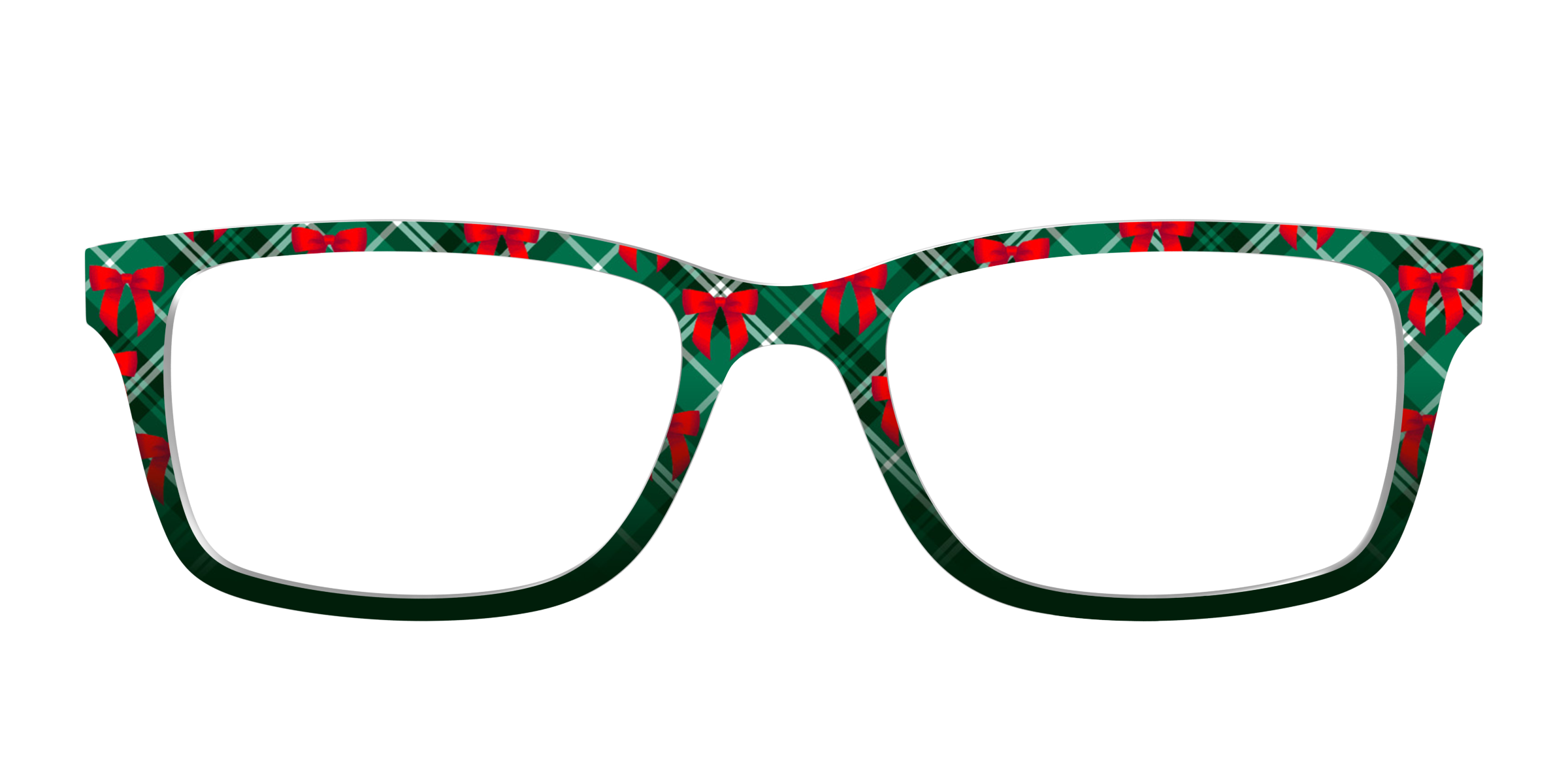 Pair Eyewear Ribbon-Clad Plaid top occhiali scozzese