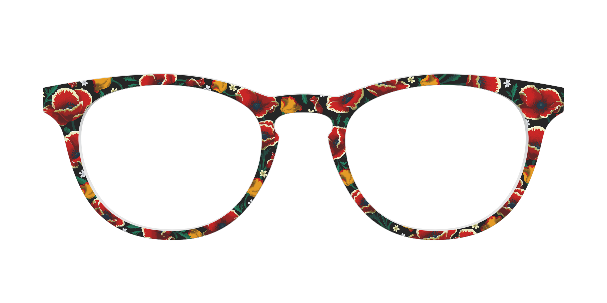 Pair Eyewear Collabs Passionate Poppies top occhiali FK5