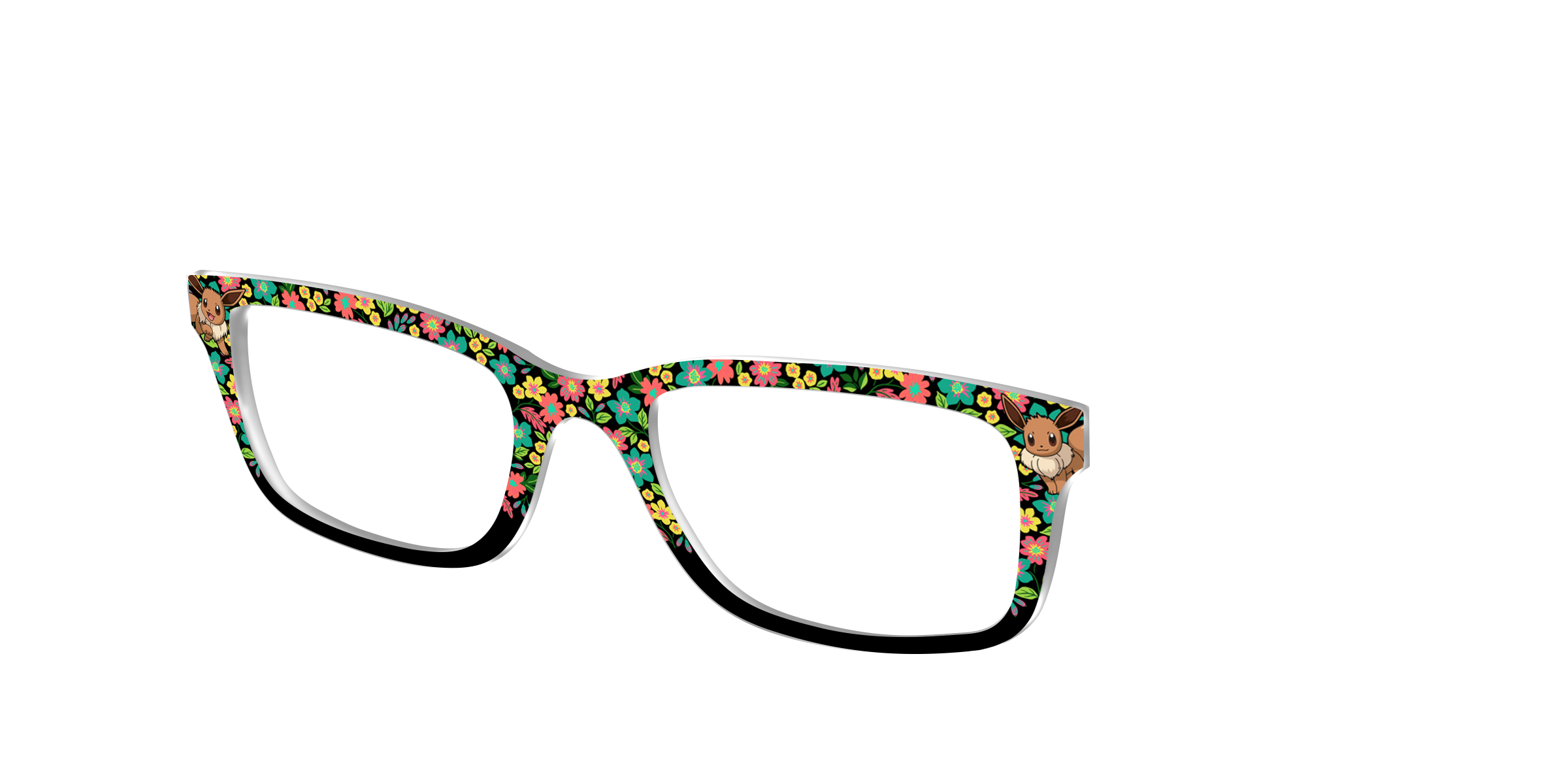 Pair Eyewear Collabs Eevee PK08 top occhiali giallo