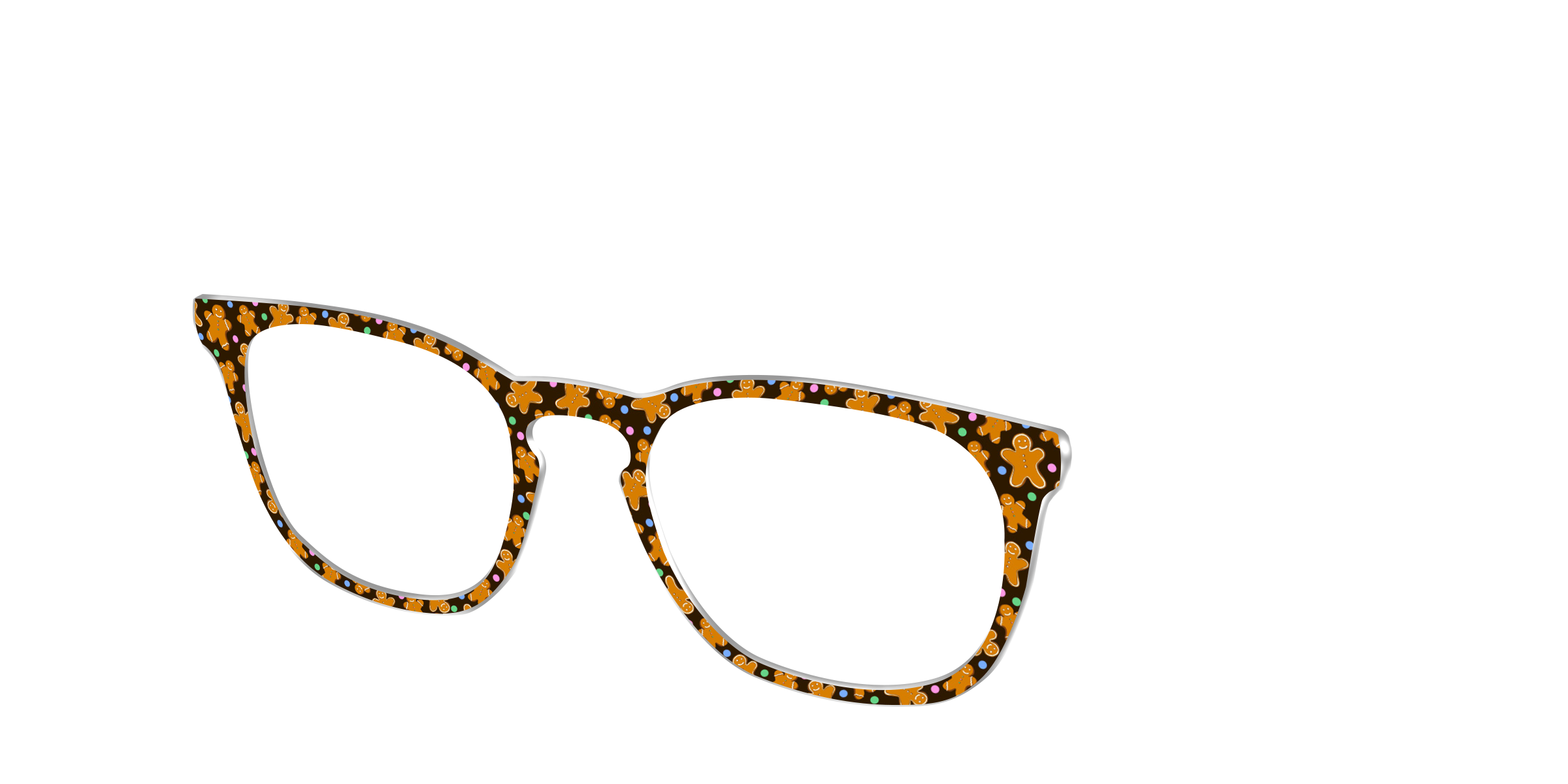 Pair Eyewear Design Tops The Gingerbread Gang top natale