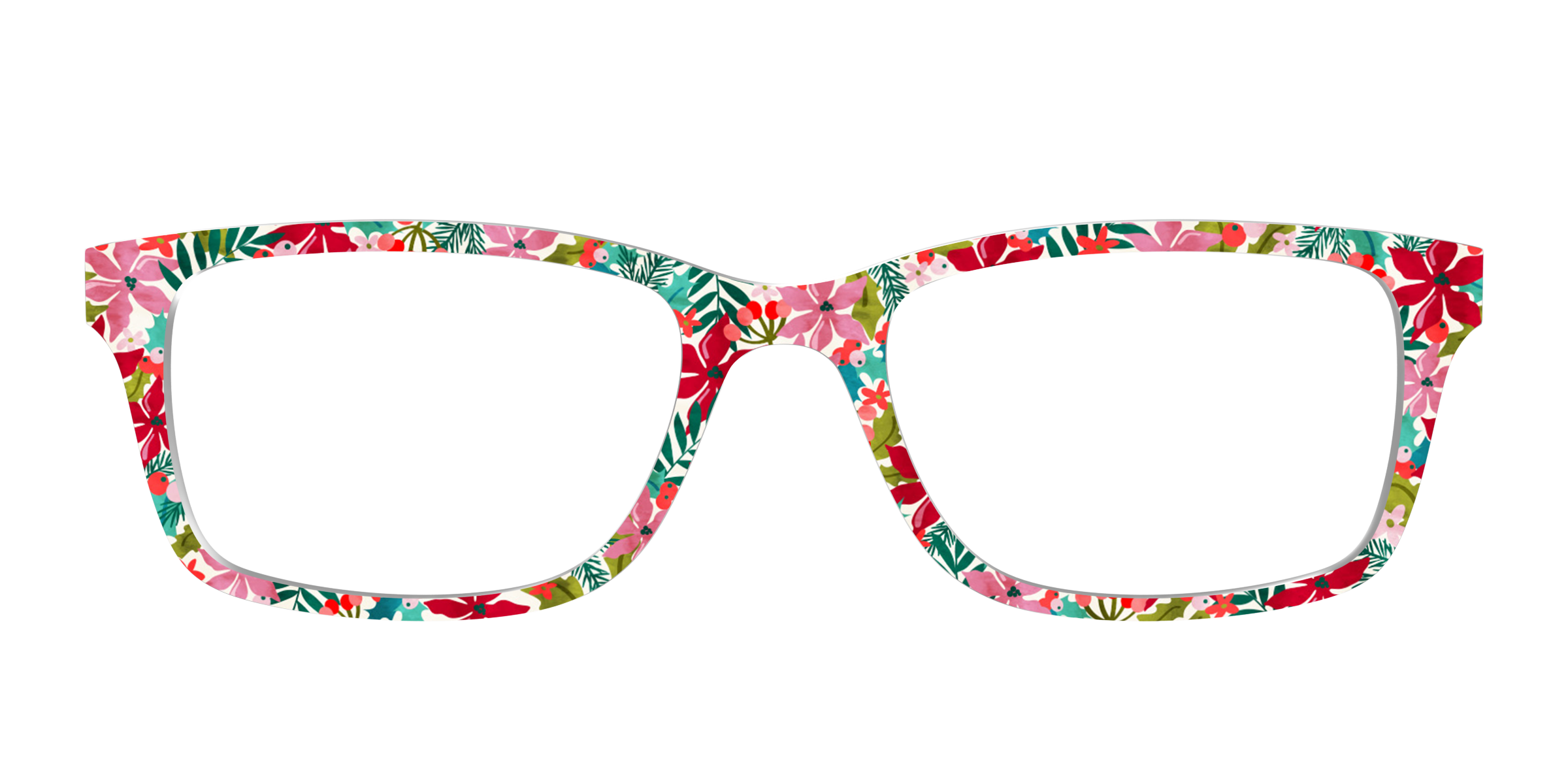 Pair Eyewear Design Tops Poinsettia Grove Top Natale