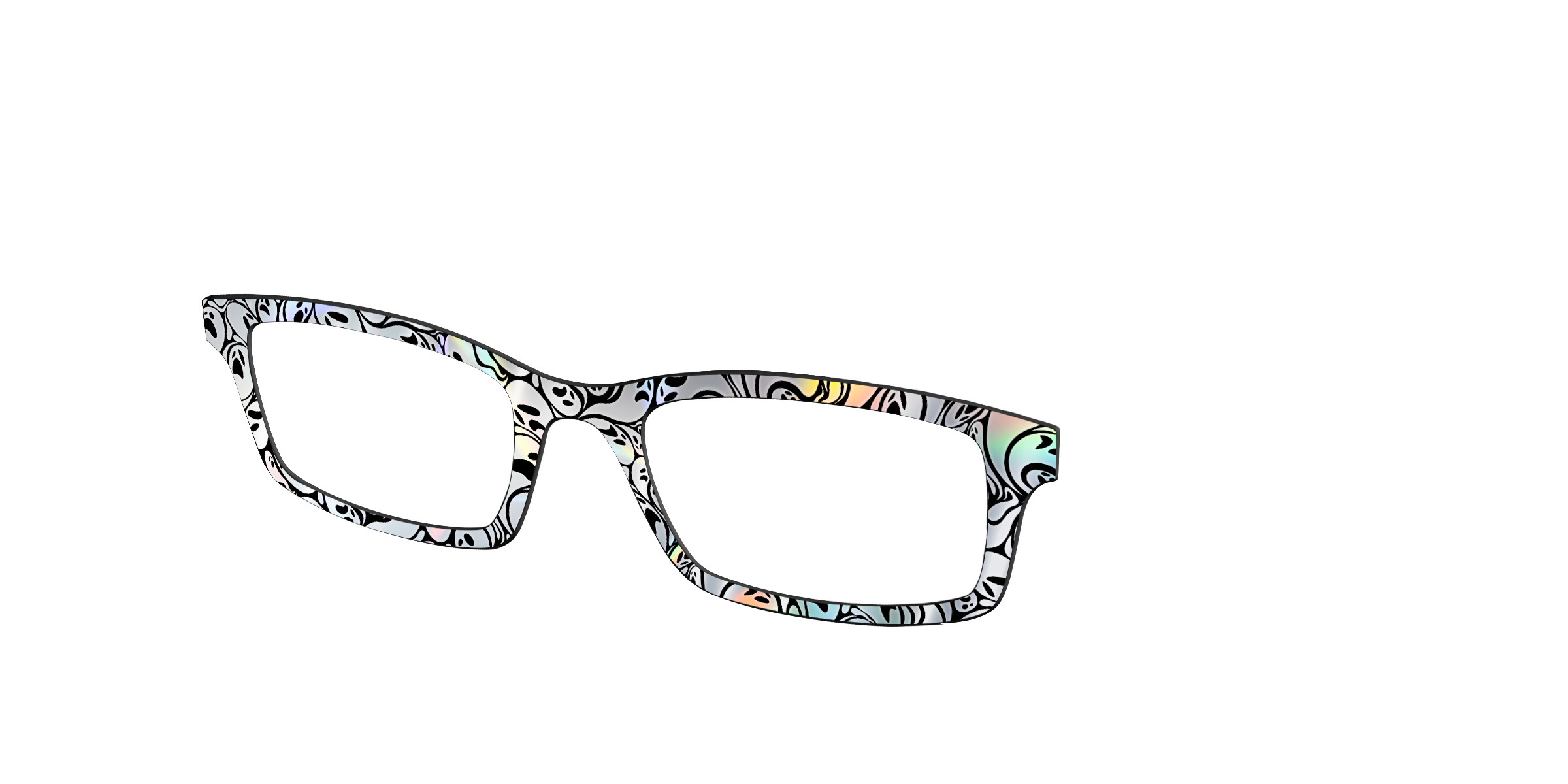 Pair Eyewear Design Tops Iridescent Spirits Cover Cedro