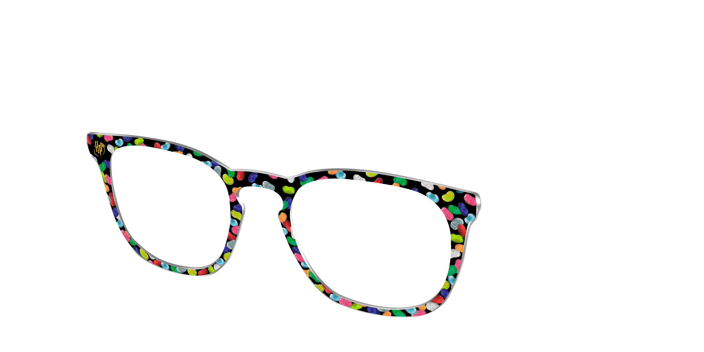 Pair Eyewear Collabs Bertie Bott's Beans top occhiali HP49