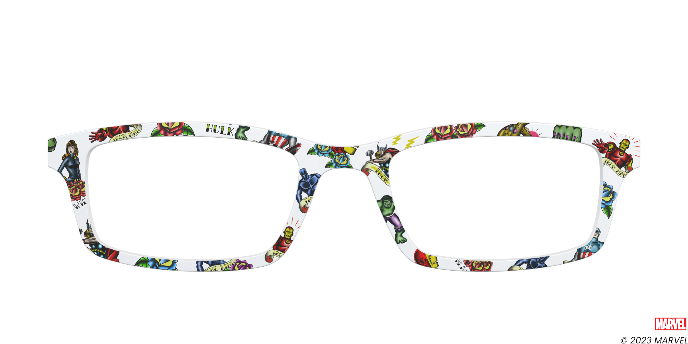 Pair Eyewear Collabs Marvel Comics Ink top magnetico MR9
