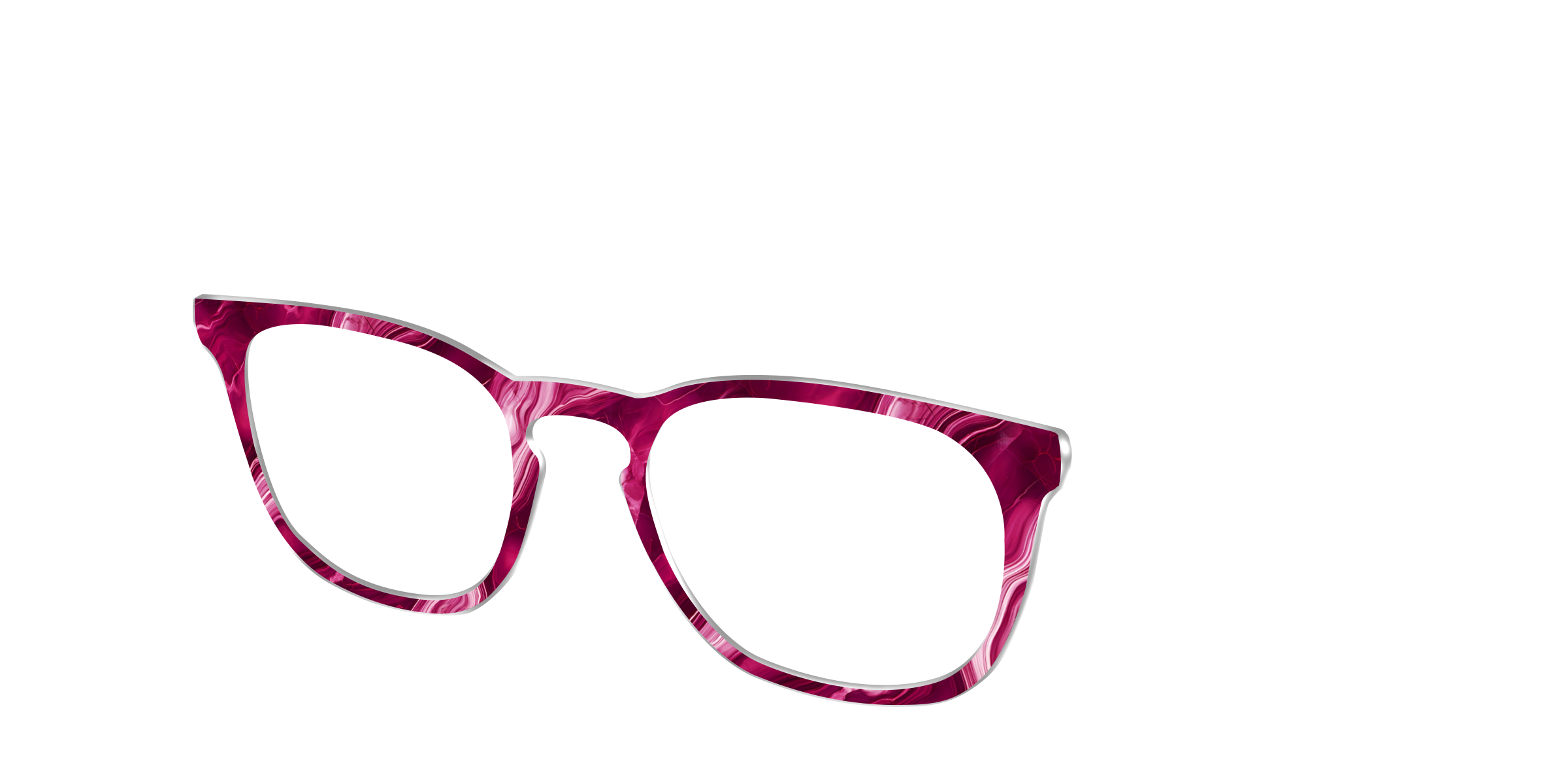 Pair Eyewear Design Tops Cranberry Marble cover occhiali marmo