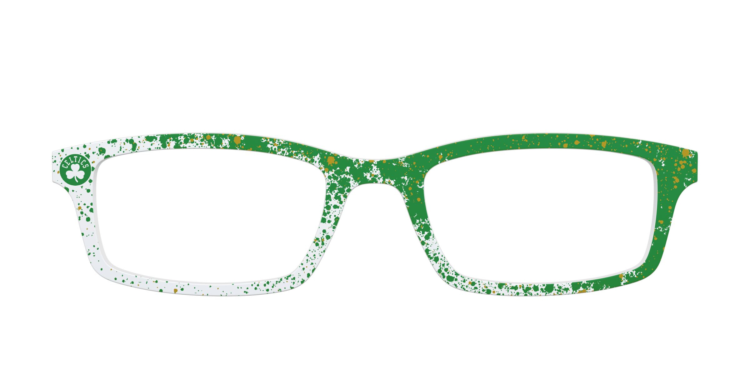 Pair Eyewear School Spirit Celtics Splatter top occhiali