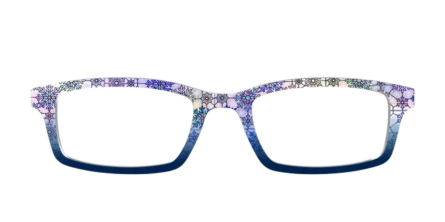 Pair Eyewear Design Tops Snowfall Stained Glass top Cedro