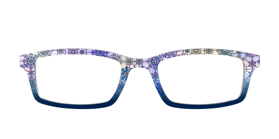 Pair Eyewear Design Tops Snowfall Stained Glass top Cedro