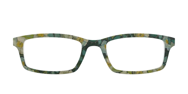 Pair Eyewear Collabs The Wild Roses top occhiali verde VG10