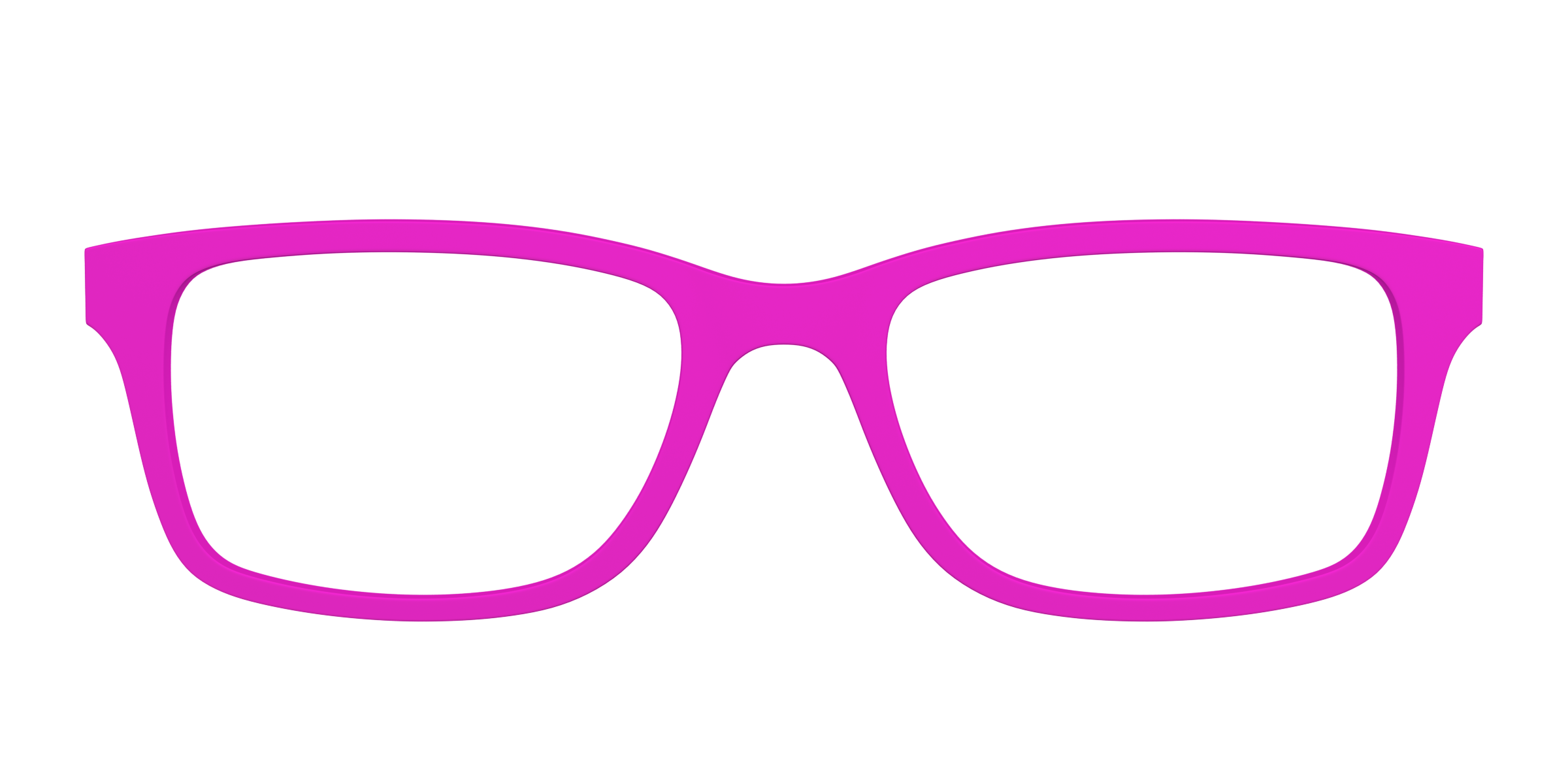 Pair Eyewear Solid Tops The Hot Pink top magnetico rosa