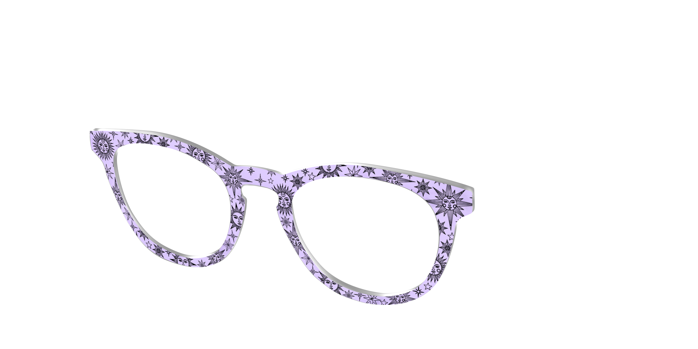 Pair Eyewear Design Tops Stellar Charms cover occhiali stelle