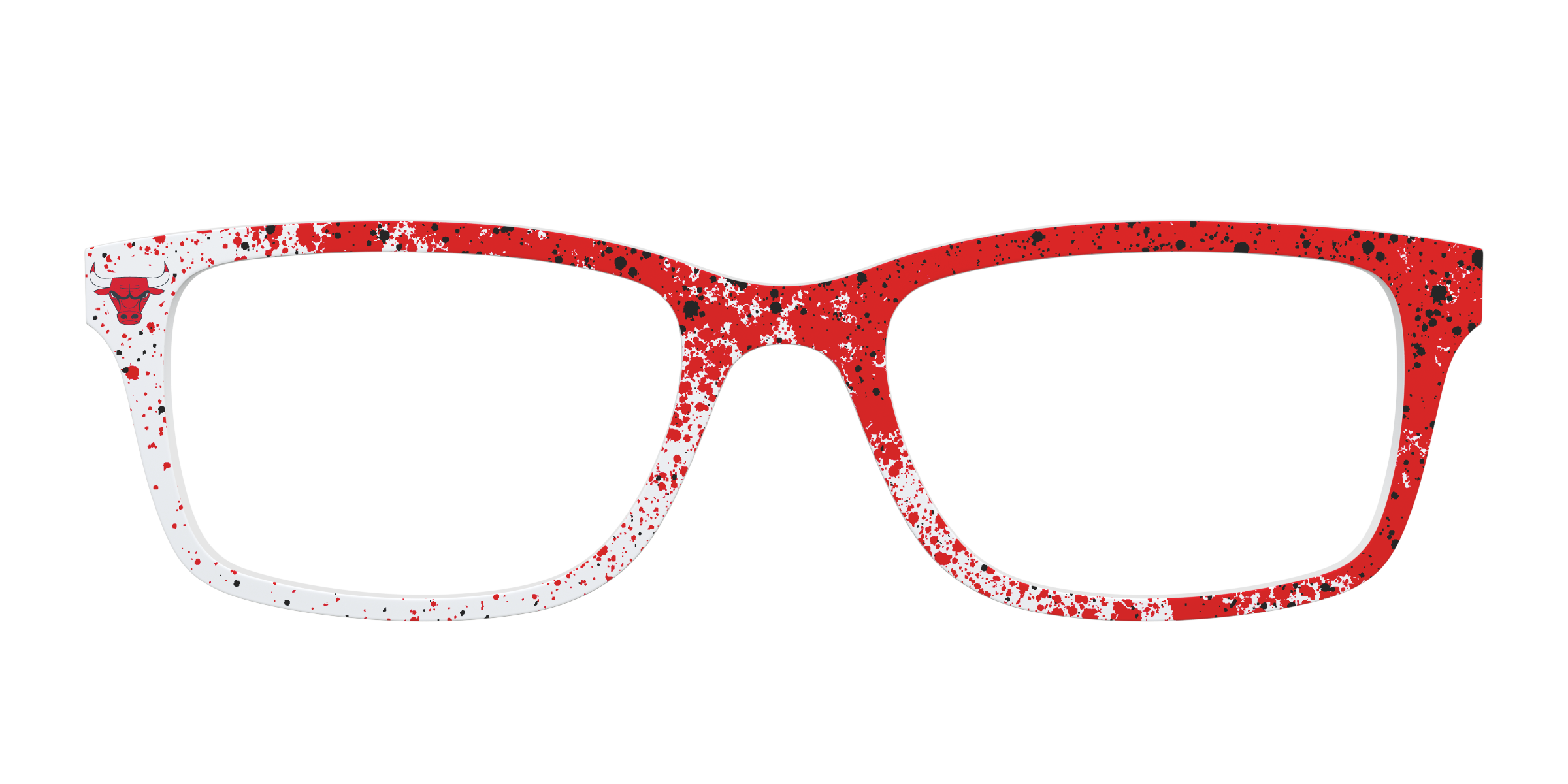 Pair Eyewear School Spirit Bulls Splatter top occhiali