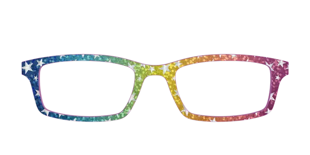 Pair Eyewear School Spirit Iridescent Rainbow Stars frontalino stelle
